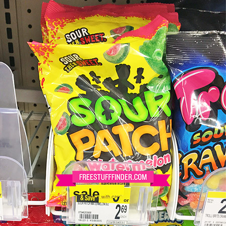 $0.40 (Reg $2.59) Sour Patch Candy at Walgreens