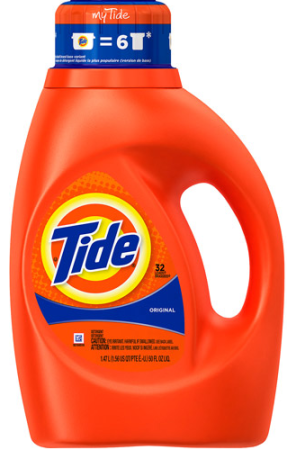 $0.10 per load Tide Detergent + Free Dawn Soap at CVS