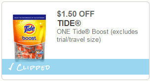 Tide Boost Coupon