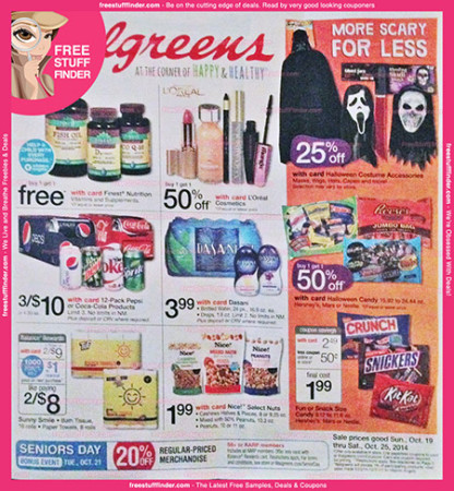 *HOT* Walgreens Ad Preview (Week 10/19 – 10/25)