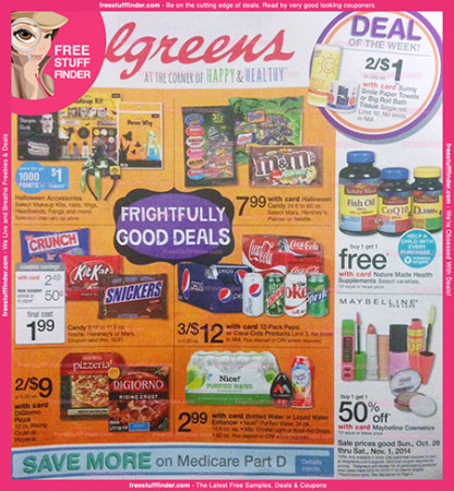 *HOT* Walgreens Ad Preview (Week 10/26 – 11/1)