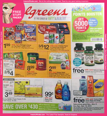*HOT* Walgreens Ad Preview (Week 11/9 – 11/15)