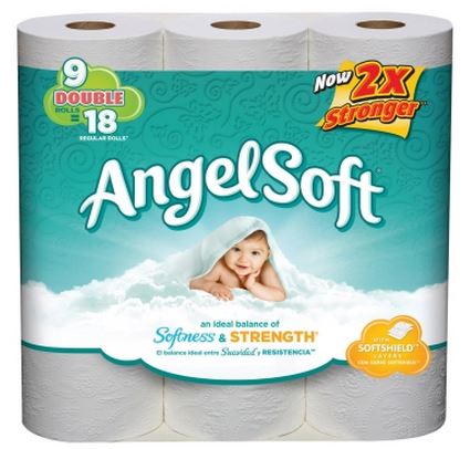 $0.28 per Roll Angel Soft Bath Tissue at Walgreens
