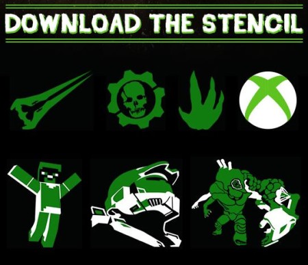 Free Xbox Pumpkin Carving Stencils