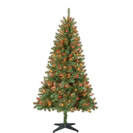 $39.00 (Reg $69) Pre-Lit Christmas Tree at Walmart