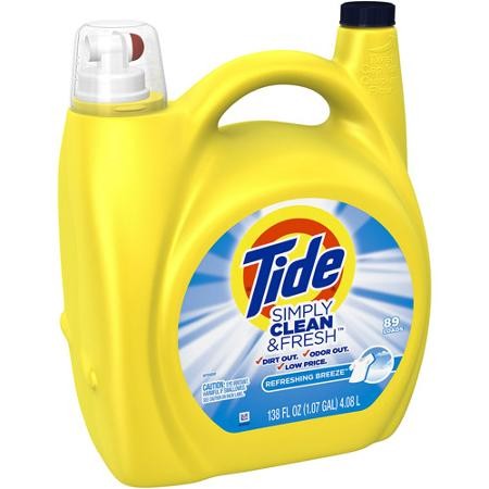 $8.97 (Reg $16) Tide Simply Clean & Fresh at Walmart