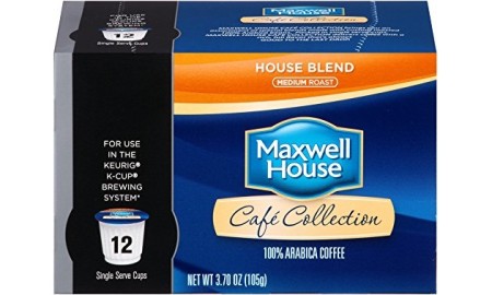 $0.42 per K-Cup Maxwell House Coffee at Walgreens