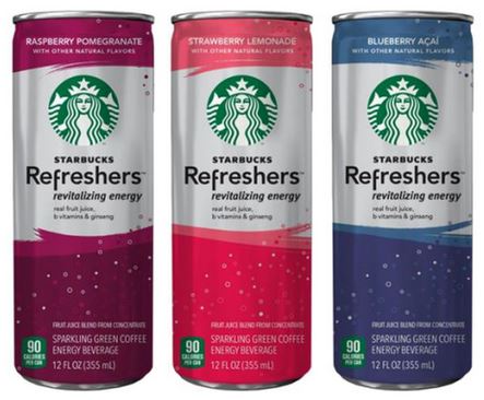 $0.21 (Reg $1.50) Starbucks Refreshers at CVS