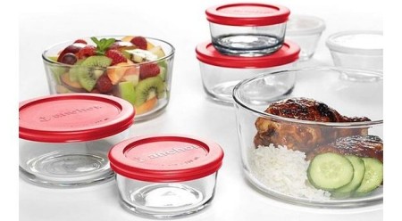 $4.00 (Reg $20) 14 Piece Glass Storage Set + Free Store Pickup
