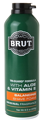 $0.64 (Reg $1.29) Brut Classic Shave Foam at Walgreens