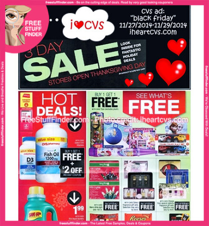 *HOT* CVS Black Friday Ad Preview (11/27 – 11/29)