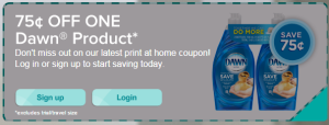 Dawn Pampers Coupon
