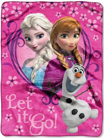 $16.79 (Reg $50) Disney Frozen Silk Blanket 