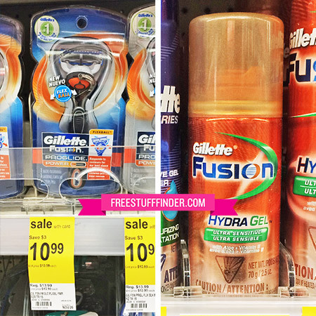 *HOT* $1.21 (Reg $14) Gillette Fusion Razor at Walgreens 