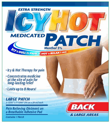$0.48 (Reg $1.48) Icy Hot Patch at Walmart
