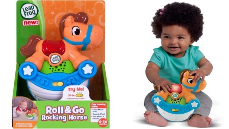 $9.99 (Reg $15) LeapFrog Roll and Go Rocking Horse