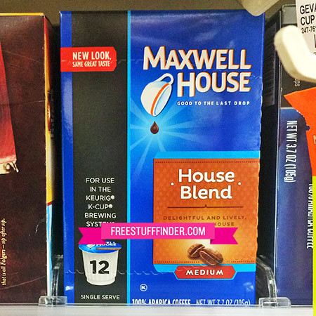 $0.42 per K-Cup Maxwell House Coffee at Walgreens