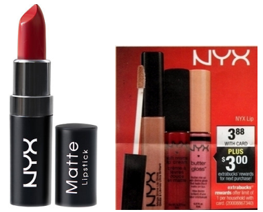 *HOT* $0.88 (Reg $3.88) NYX Lipstick at CVS