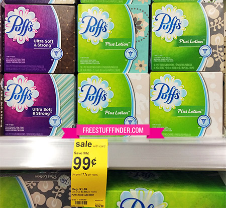 FREE Puffs Facial Tissue + Moneymaker at Walgreens