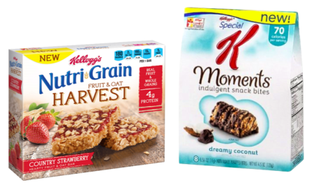 *New* $1.00 Off Nutri-Grain Bars Or Special K Moments Coupon