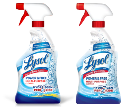 *New* $1.00 Off Lysol Power & Free Trigger Spray Coupon