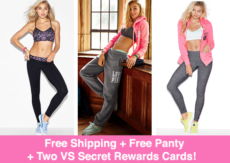 *HOT* Free Panty + Free Shipping + Bonus Victoria Secret Reward Card