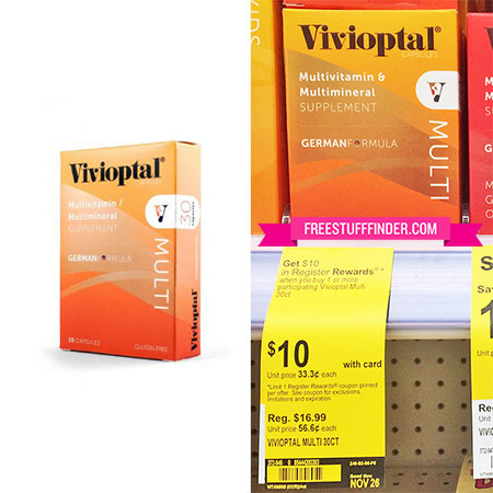 Free Vivioptal Multivitamins at Walgreens