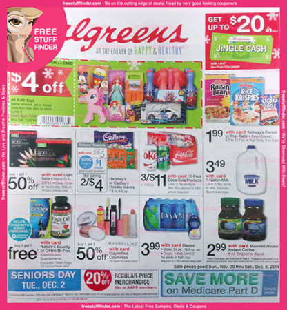 *HOT* Walgreens Ad Preview (11/30 – 12/6)