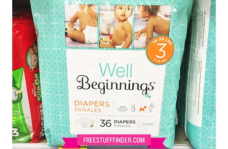 $2.77 (Reg $8.79) Well Beginnings Diapers at Walgreens (Today Only)