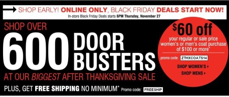 *HOT* Black Friday Sale at BonTon + Free Shipping