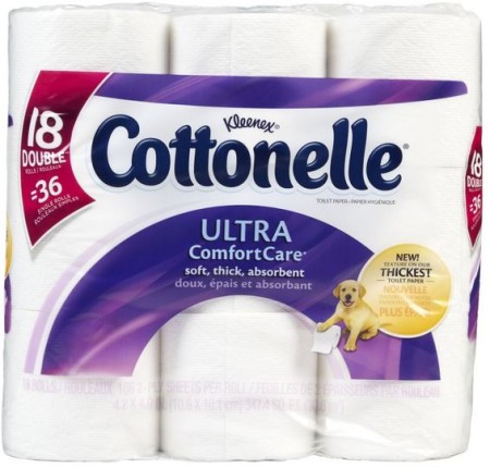 $0.27 Per Roll Cottonelle Ultra Bath Tissue at CVS