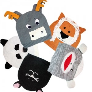 $3.99 (Reg $20) Animal Beanie or Gloves + Free Shipping 