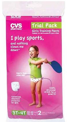 Free Training Pants at CVS