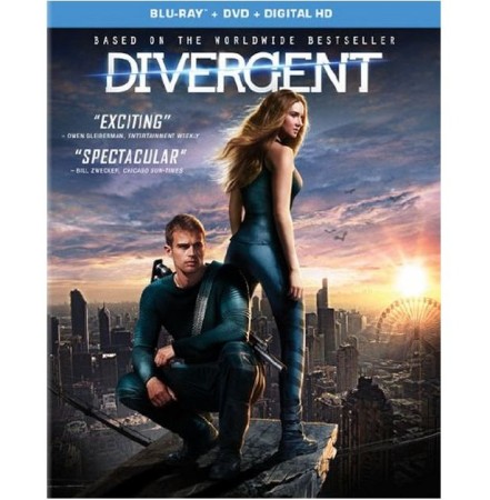$8 (Reg $30) Divergent Blu-Ray + DVD + Digital HD