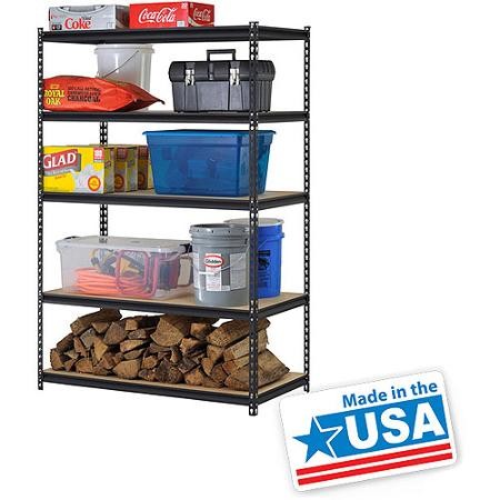 $41.21 (Reg $60) 5-Shelf Metal Storage Rack + Free Pickup