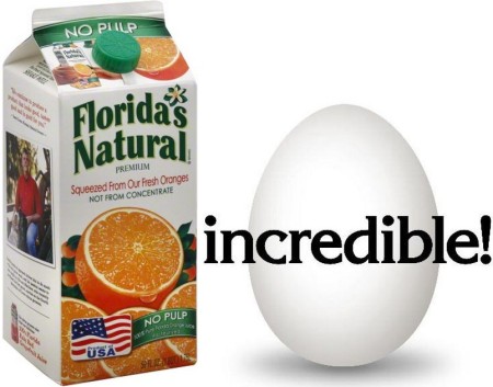 Free Eggs with Purchase of 100% Florida Orange Juice Coupon