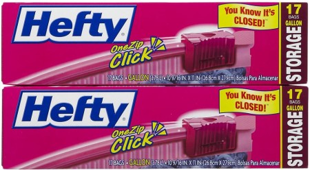 $1.27 (Reg $3.29) Hefty One Zip Bags at Walgreens