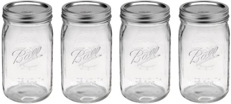 $6.99 (Reg $14) Wide Mouth Mason Jars + Free Store Pickup