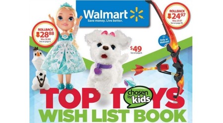 *HOT* Walmart 2014 Toy Book