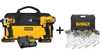 $199 (Reg $379) Dewalt Mechanics 156 Piece Tool Set (Today Only)