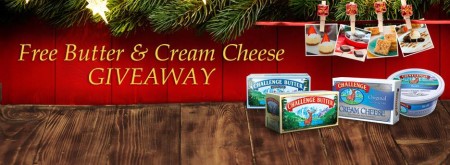 Win Challenge Butter & Cream Cheese Giveaway (1,000 Winners) 