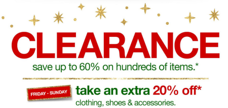 *New* Extra 20% Off Clearance Apparel Target Coupon