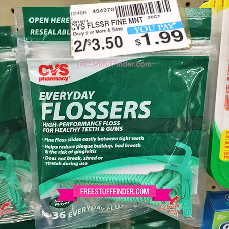 Free Dental Flossers at CVS