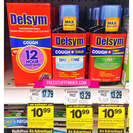 Free Delsym Cough Relief at Rite Aid