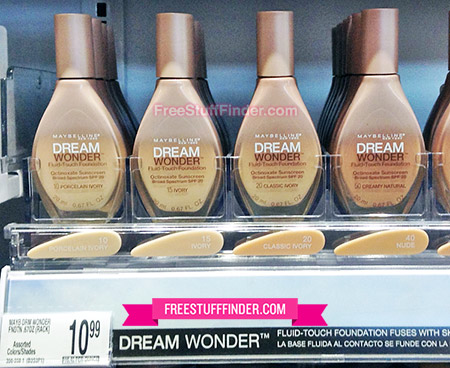 $4.24 (Reg $11) Maybelline Dream Wonder Foundation at Walgreens