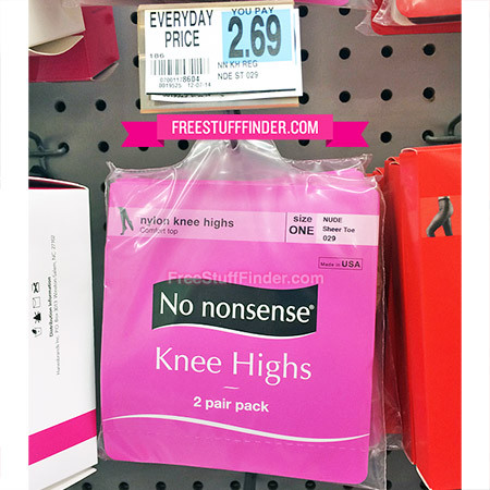 $0.52 (Reg $3) No Nonsense Knee High Socks at Rite Aid