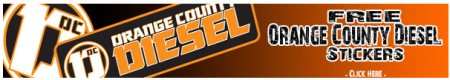 Free Orange County Diesel Stickers