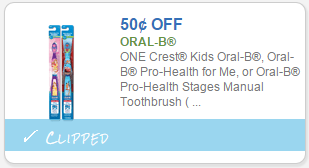Oral B Crest Coupon