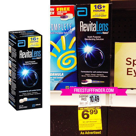 $2.99 (Reg $10.49) Revitalense Contact Solution at Rite Aid