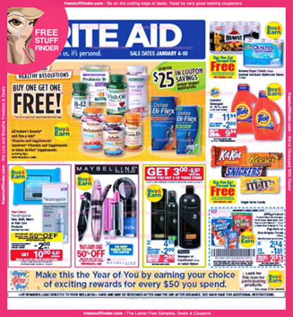 *HOT* Rite Aid Ad Preview (Week 1/4 – 1/10)
